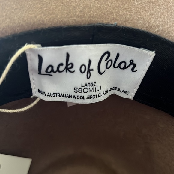 Lack of Color Fedora Hat - Picture 5 of 7